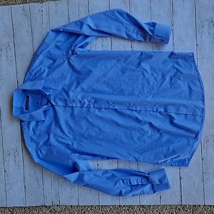 Light Blue Adrienne Vittadini Dress‎ Shirt